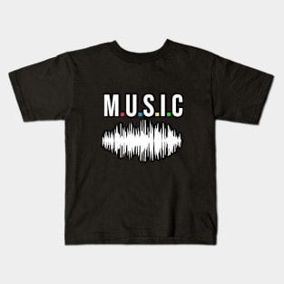 Music Lover Kids T-Shirt